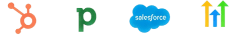 HubSpot, Pipedrive, Salesforce, Monday